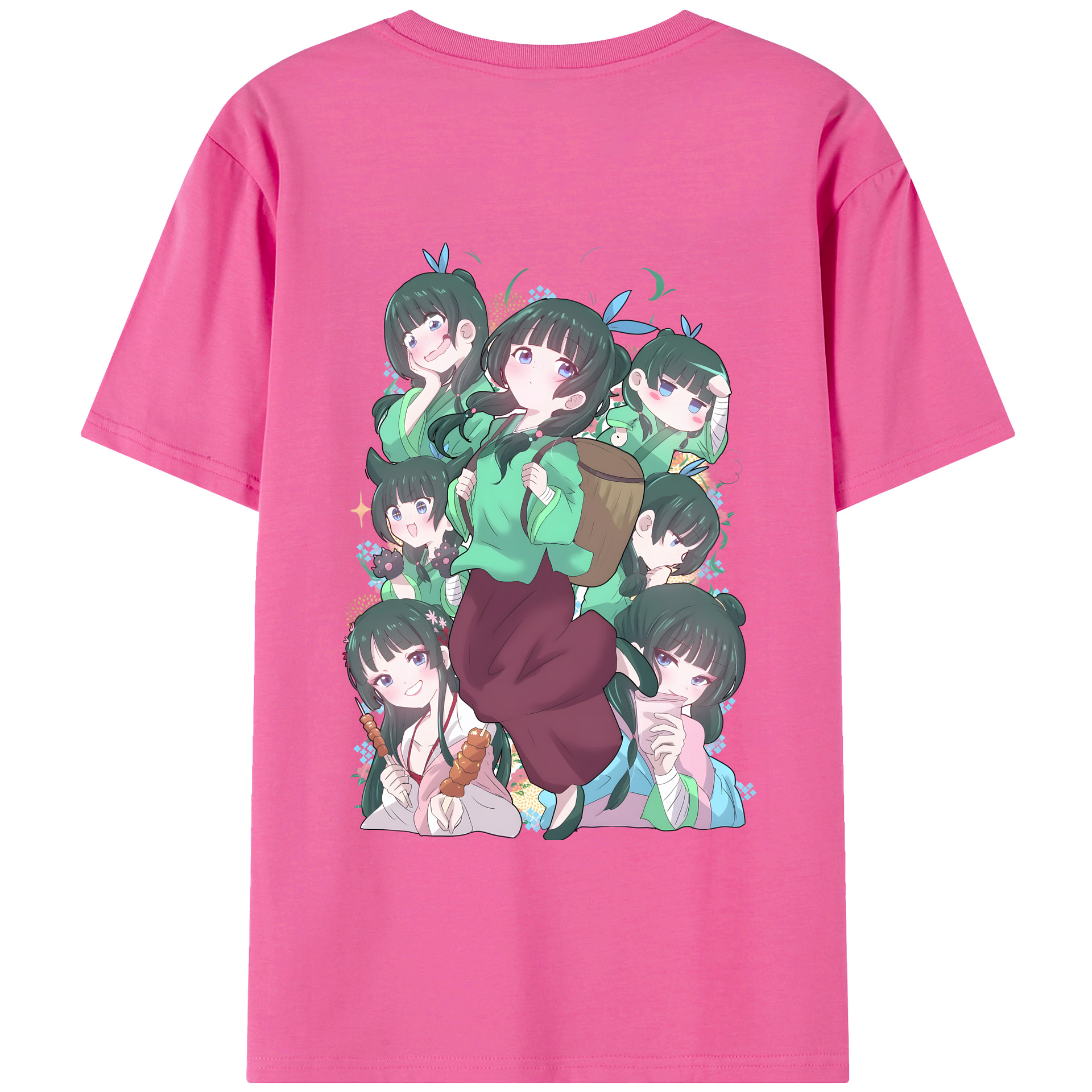 （画像用） 薬屋のひとりごと The Apothecary Diaries レディース半袖Tシャツ(バックプリント)